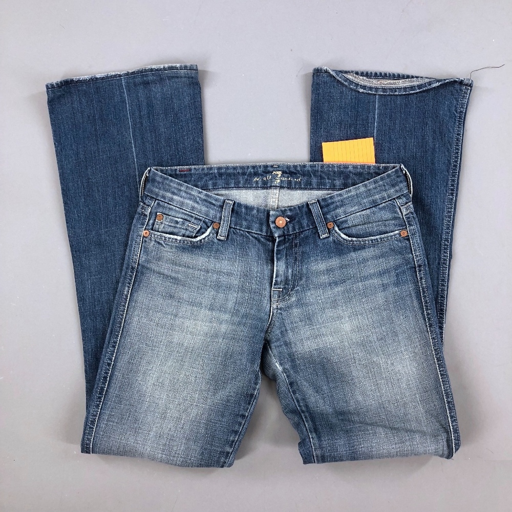 7 For All Mankind "A" Rhinestones Jeans  P070